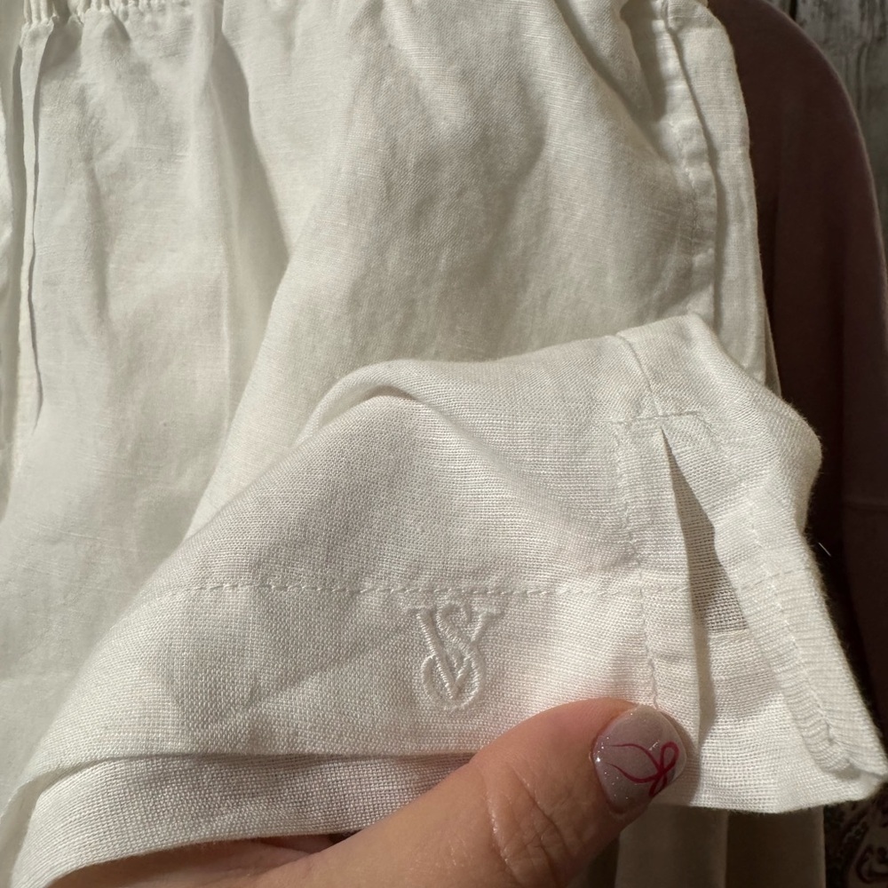 Victoria’s Secret Swim Linen Blend Shorts - Picture 4 of 7
